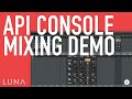 Mixing Demo with the API Console in LUNA