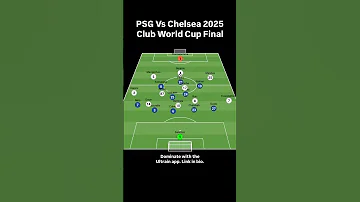 PSG Vs Chelsea 2025 Club World Cup Final Soccer Tactics 