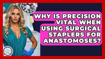 Why Is Precision Vital When Using Surgical Staplers For Anastomoses? - The Operating Table