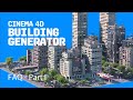 Cinema4D Building Generator - FAQ Part-1