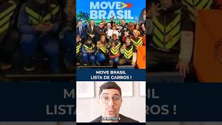 Programa Move Brasil : Lista de Carros para Financiamento