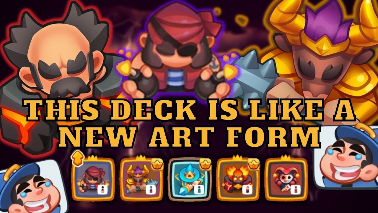 Rush Royale | AMAZING Deck | Meteor, Minotaur, Corsair and Cold Mage | version 20.1