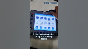 Large loading and unloading palletizing robot arm-B2300 handling robot is under test