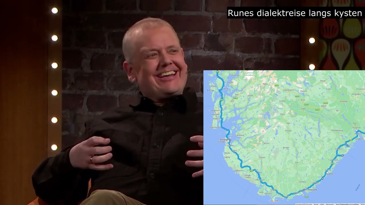 Dialektreise langs kysten med Rune Nilson
