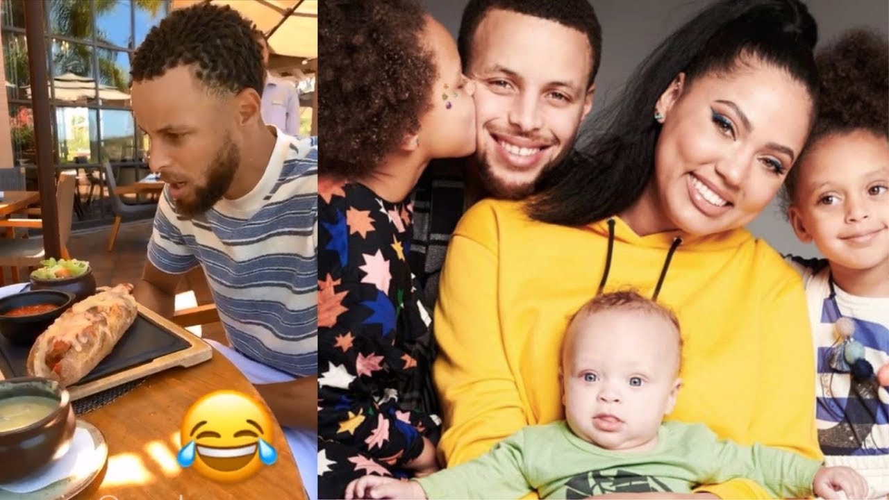 Stephen Curry and his family enjoy the off-season - YouTube