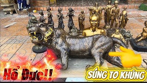 Hổ đồng xưa _ Tượng đồng xưa _ Phật Di Lạc Bằng Đồng #đồcổcầnthơ #đồcổ 