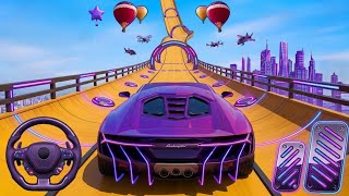 Impossible Car Racing Stunts 3D 😱 | Mega Ramp Challenge 🚗🔥 with Slo-mo Android Gameplay  screenshot 4