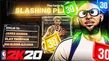 BEST PLAYMAKING SLASHER BUILD ON NBA2K20! BEST DRIBBLE GOD ISO BUILD + BEST BADGES!