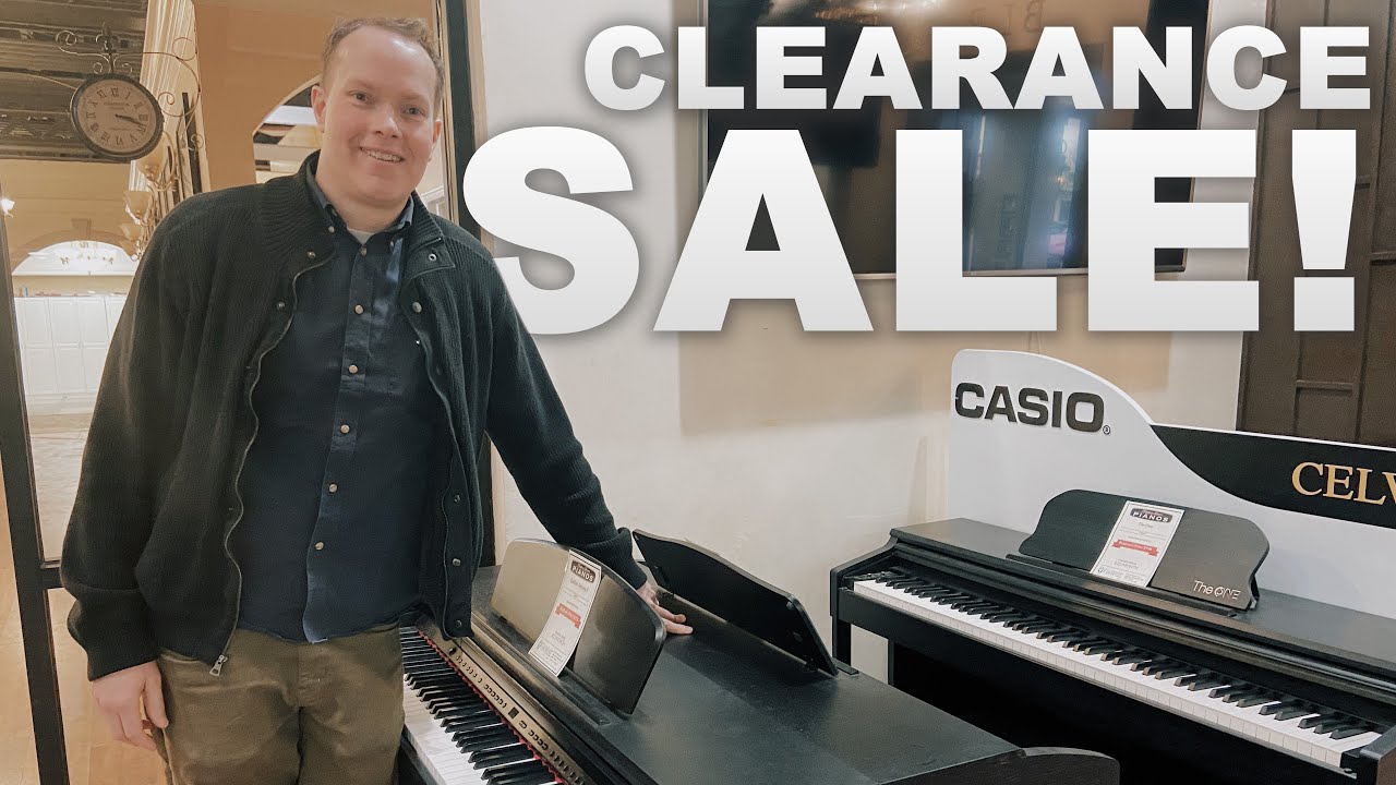 Digital Piano Clearance Sale!