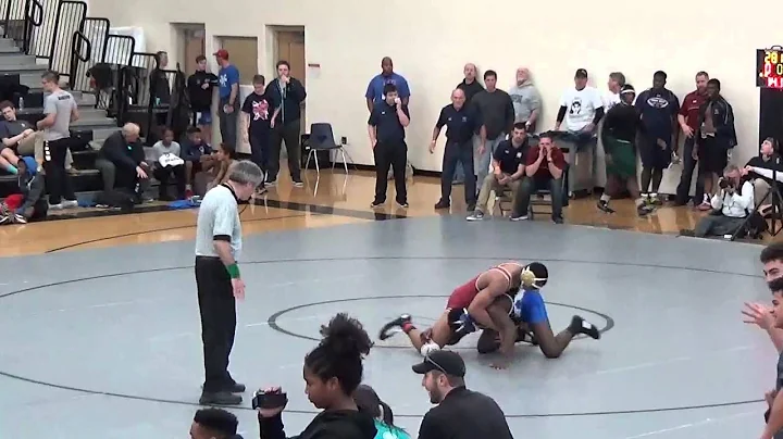 Derrick Knox 182 vs NC Western Regionals   Champio...