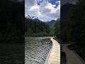 Boardwalk at One mile Lake #britishcolumbia