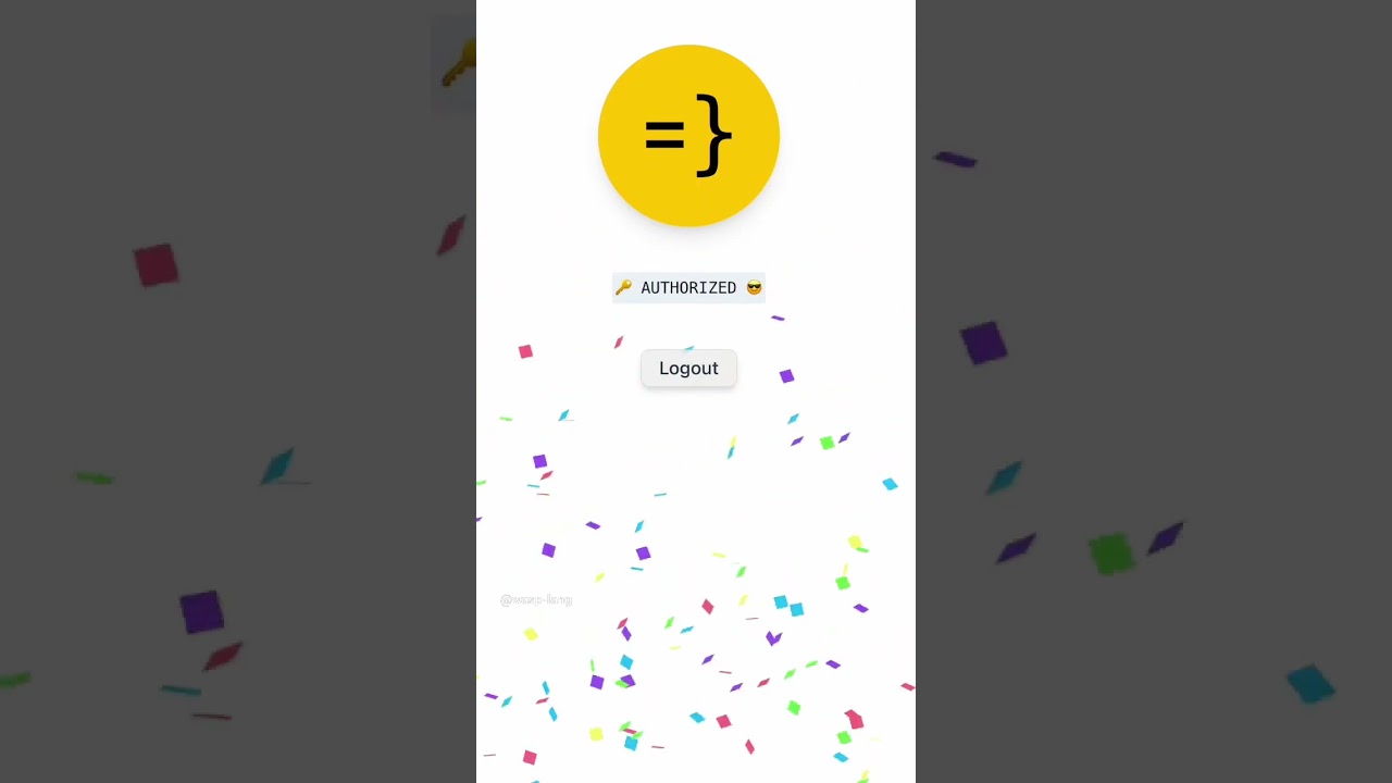 "Add Auth to your App" in 60 seconds 