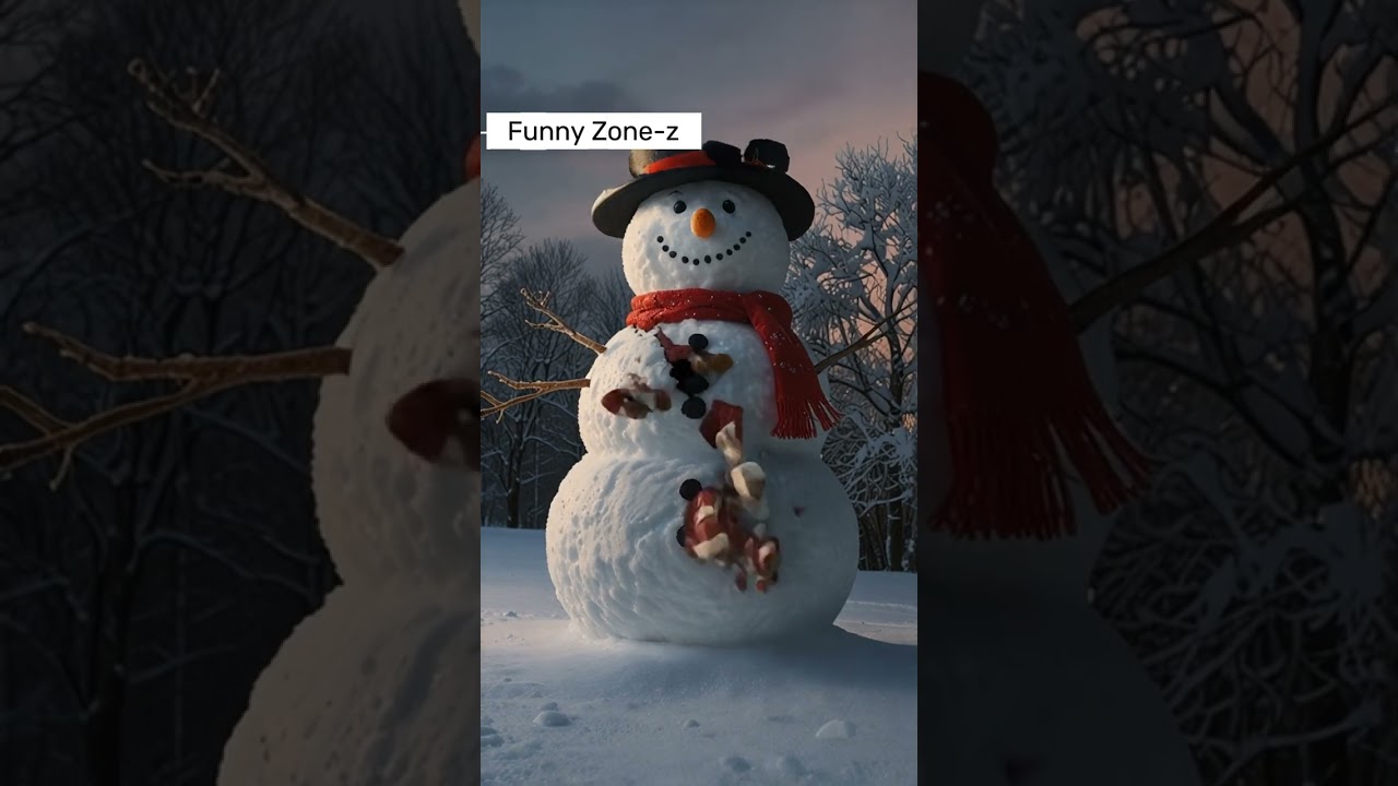 Funny Crumble Snowman: Easy & Adorable Holiday Treat!