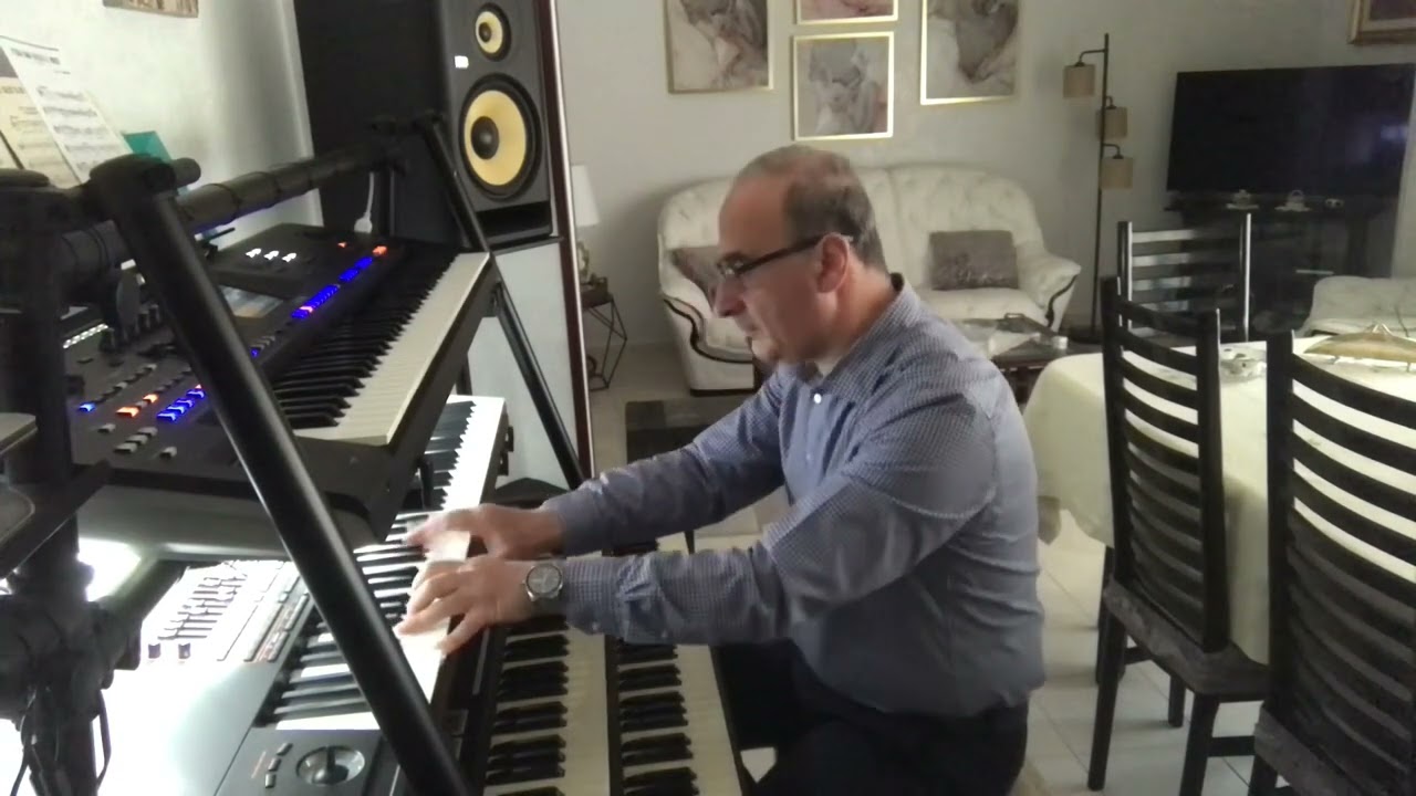 🌈 Amica mia (di Guido Renzi) keyboard Yamaha Genos/Korgpa4x/Hammond Skx