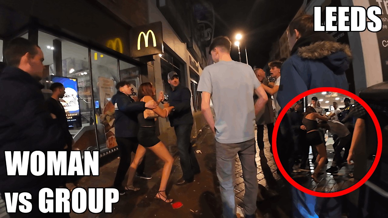 Война в очереди в Макдоналдс!