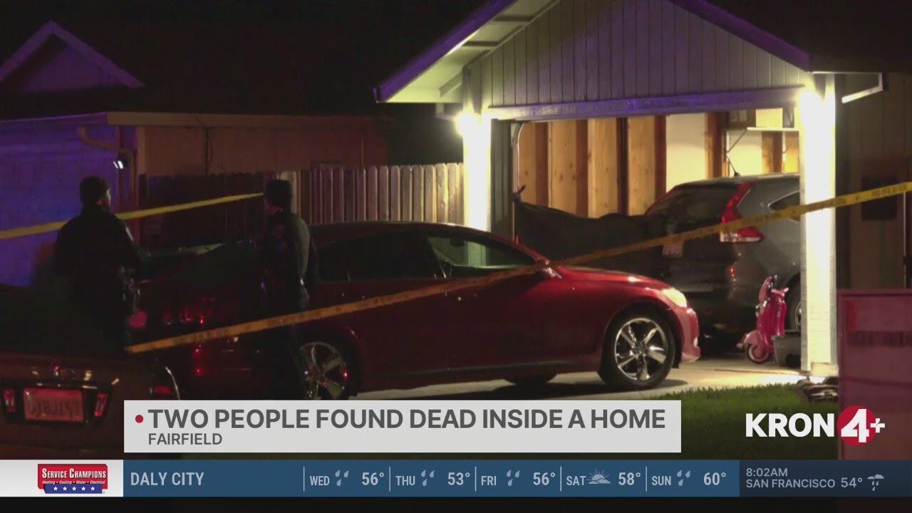Two people found dead inside Fairfield home - YouTube
