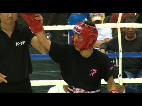 第7回K-1チャレンジBクラスT 女子−50kg決勝戦／K-1 CHALLENGE 2015