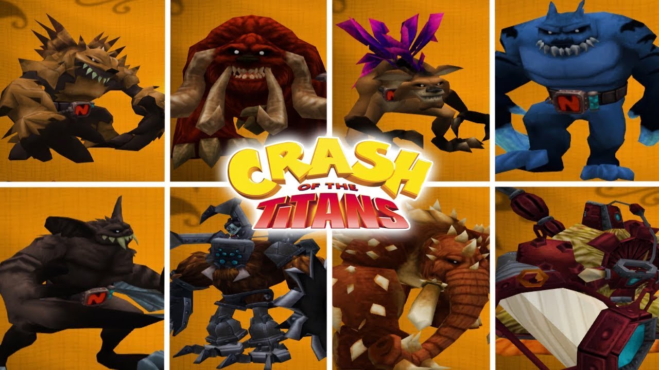 Crash Lucha de Titanes - Todos los Enemigos Descripción