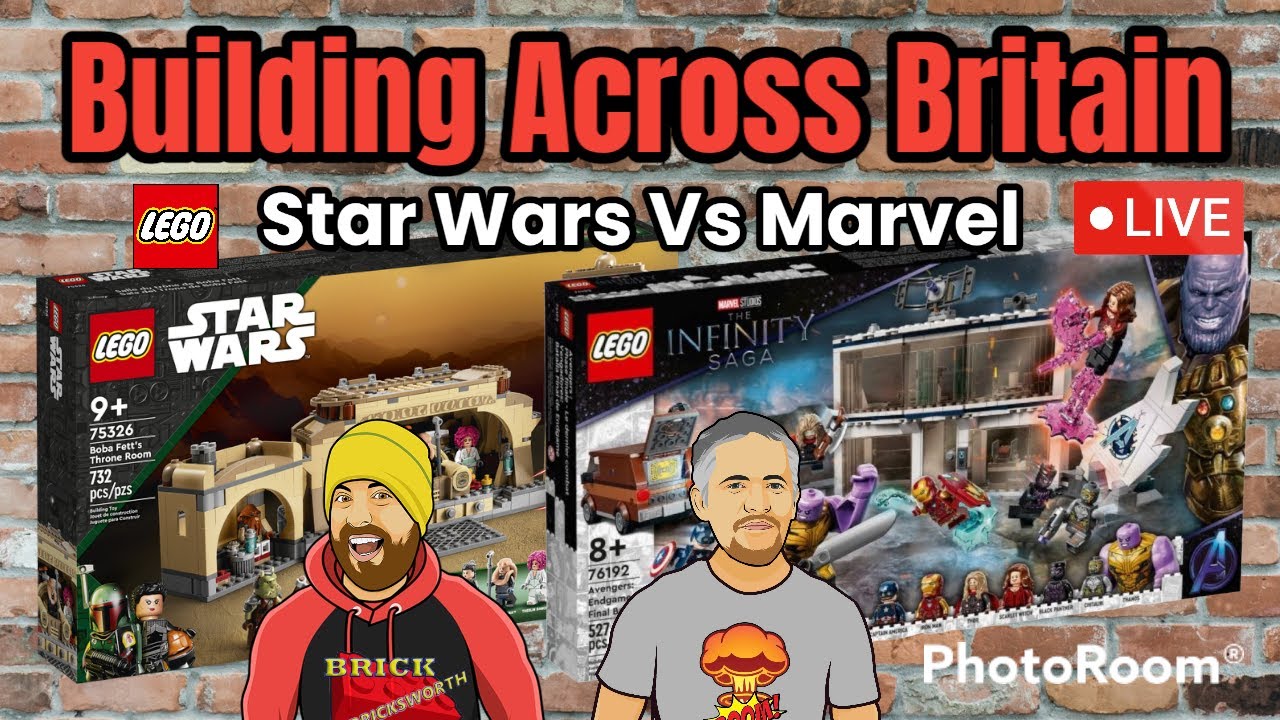 Building Across Britain- Star Wars VS Marvel!