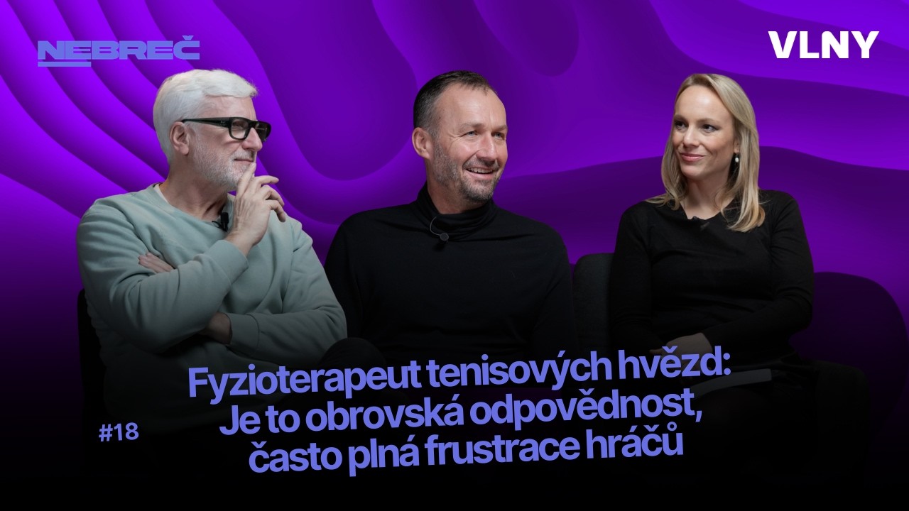 Fyzioterapeut tenisových hvězd: Je to obrovská odpovědnost, často plná frustrace hráčů I Nebreč #18
