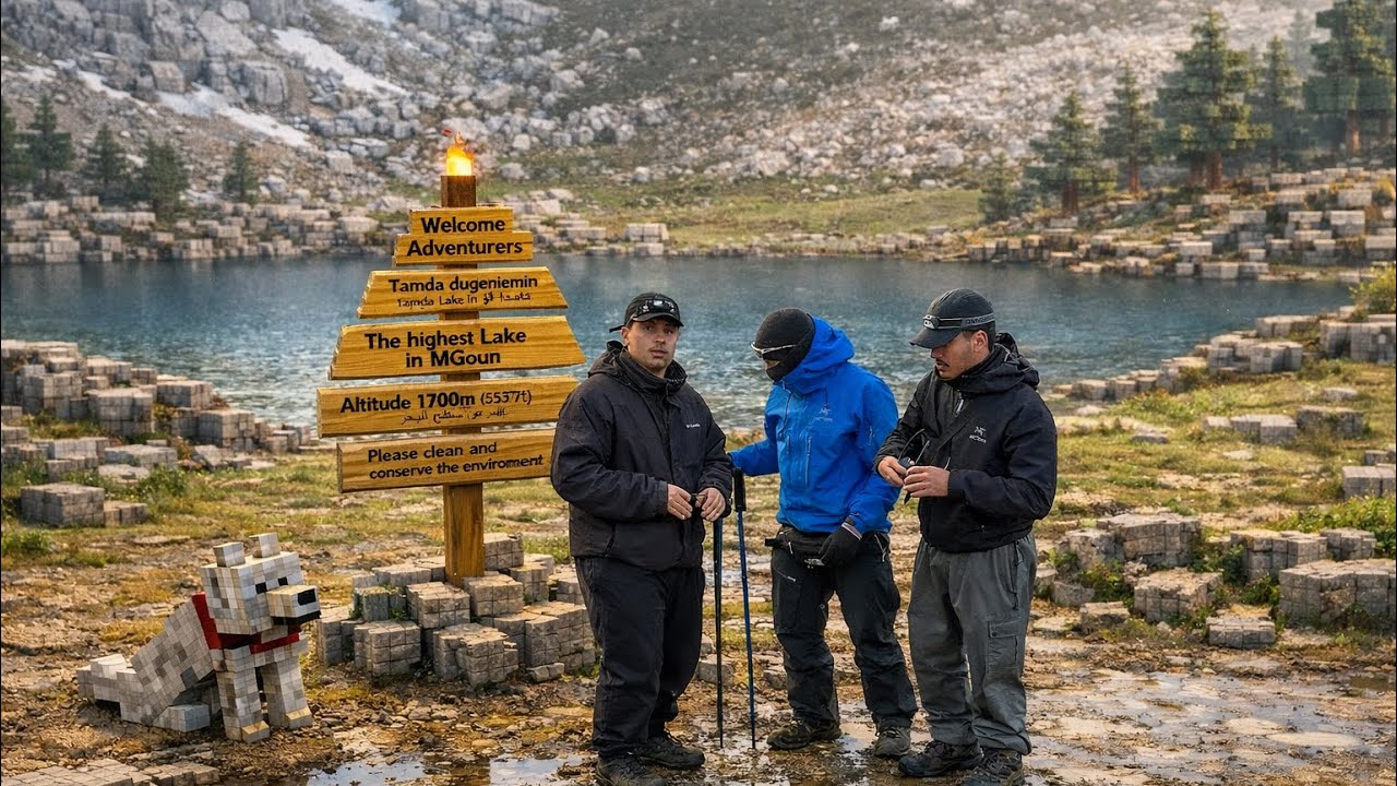 Vlog lac agoulmim vlog#2 مع ايمن و مهدي 