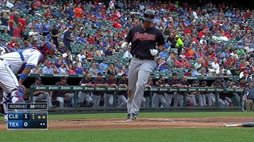 CLE@TEX: Swisher drills a line-drive RBI double