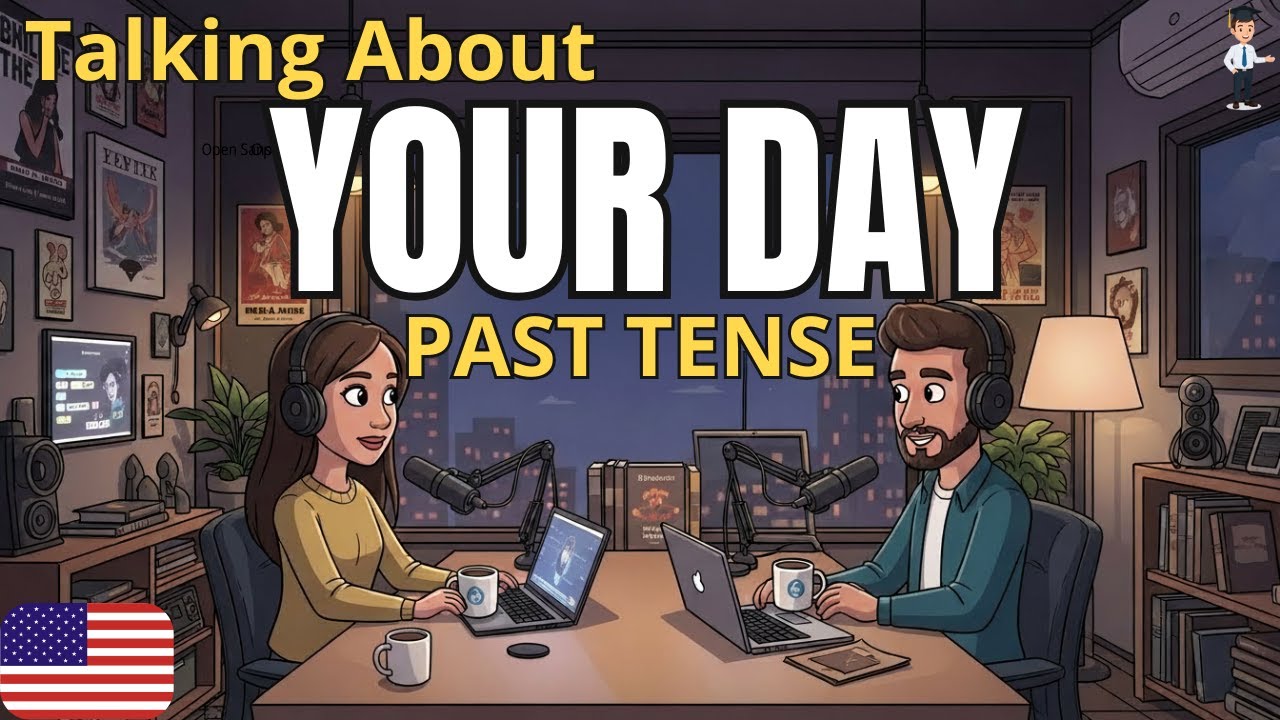 Изучаем прошедшее время в английском языке | Расскажите о своем дне на английском языке (уровни A...