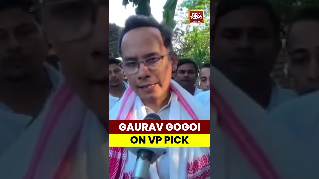 Gaurav Gogoi: INDIA’s VP Nominee B Sudarshan Reddy Is Gaining Support Across India | India Today