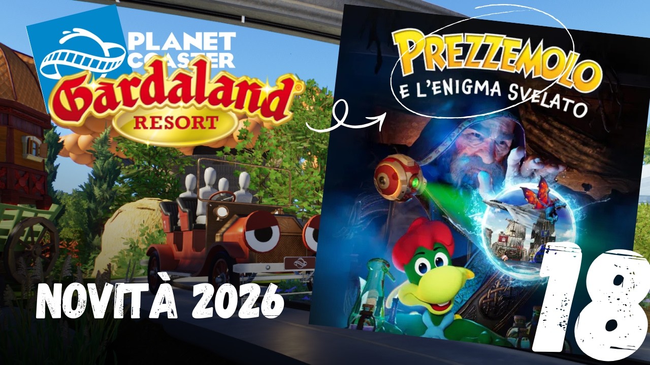 GARDALAND HA ANNUNCIATO LA NOVITÀ 2026! - RICOSTRUISCO GARDALAND episodio 18