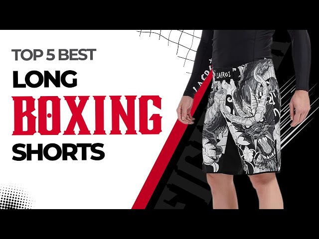 The Top 5 Best Long Boxing Shorts - YouTube