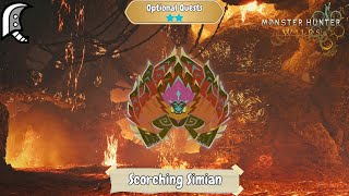 Scorching Simian | Monster Hunter Wilds Optional Quests