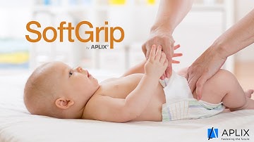 Hook and Loop closure for diapers - APLIX New SoftGrip Cross Over Solution for Newborn Babies