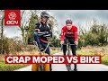 Bike Vs Crap Moped Challenge: Which Is Faster?