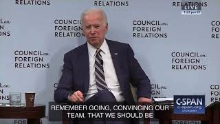 Biden Tells Story Of Getting The Ukraine Prosecutor Fired That Was Investigating His Son