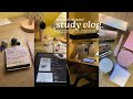 study vlog 📚 | finals exam week, locking in, productive early mornings, and more!