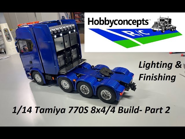 1/14 Tamiya 770S 8x4/4 Build - Part 2 