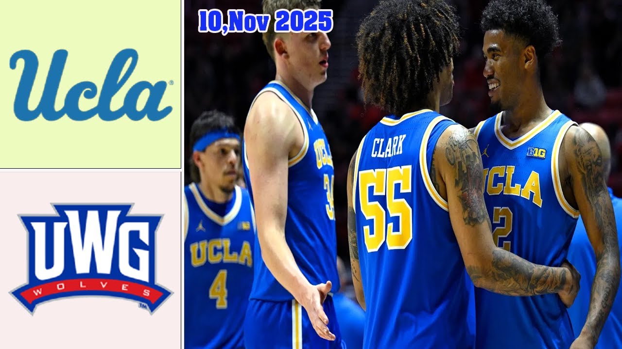 UCLA против West Georgia: полные обзоры матча | Студенческий баскетбол 2025 | Лучшие моменты баск...