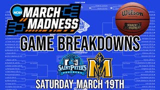 NCAA RECAP: Saint Peter's v. Murray St.
