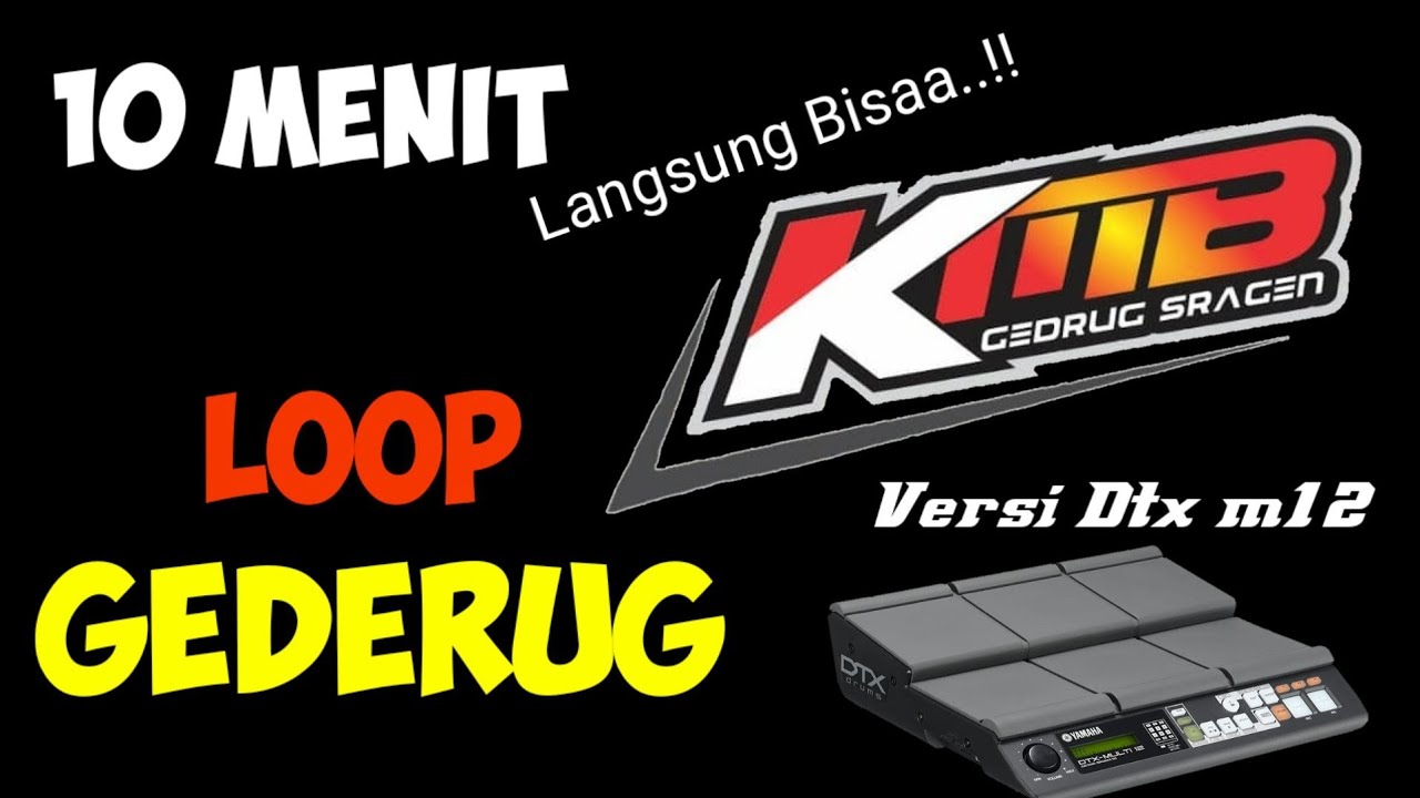 10 MENIT LANGSUNG BISA..!! membuat loop gedrug KMB ,#sampling #kmb #alrosta #kendangelektrik #dtxm12