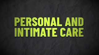 Module Trailer Personal And Intimate Care