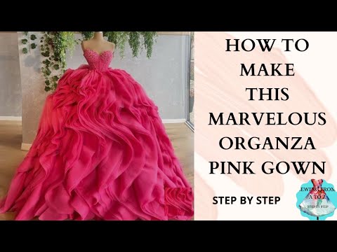 diy organza dress How To Sew An Organza Classy Loose Dress| Poncho Loose Dress