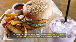Is steak and shake open near me