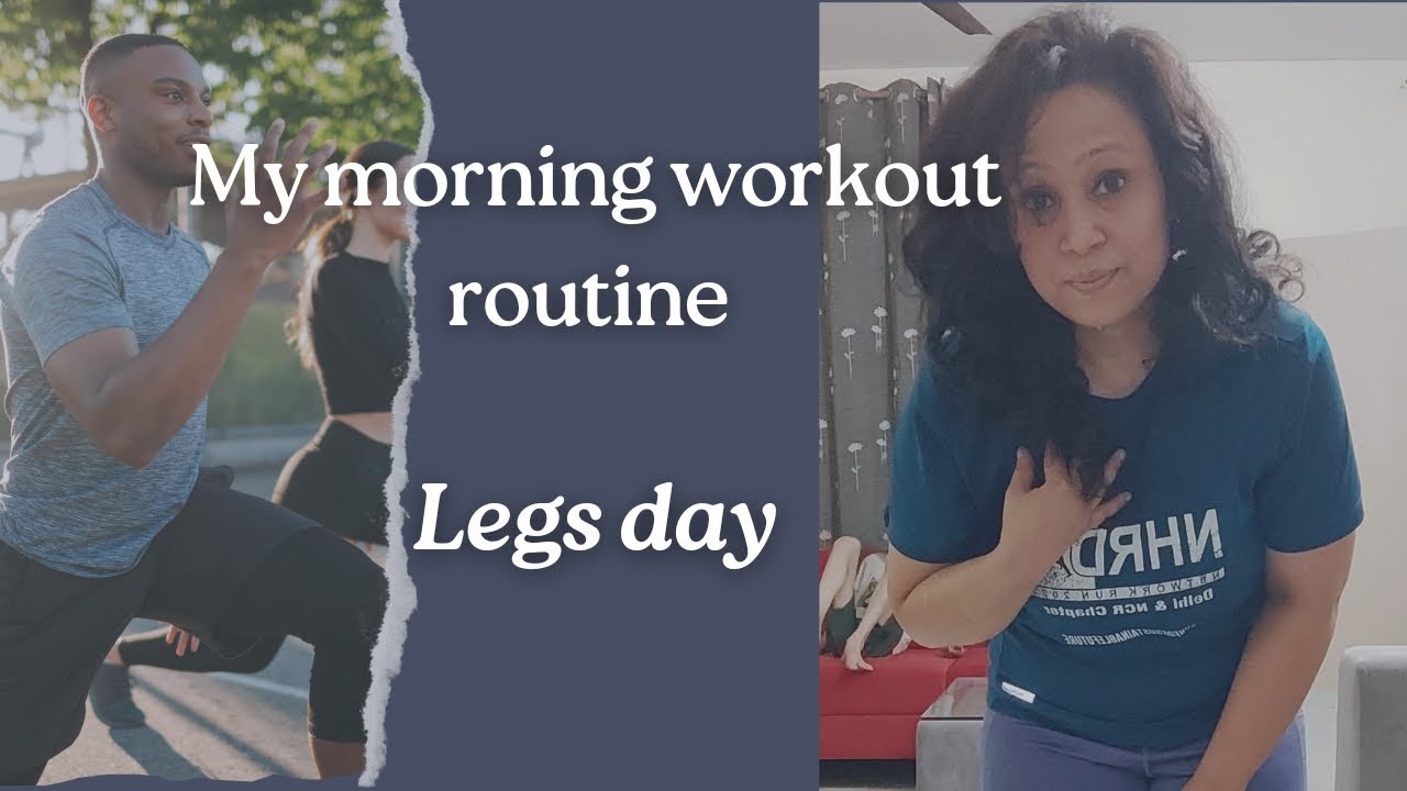 My daily routine Legs workout | leg day workout at home no equipment # ...