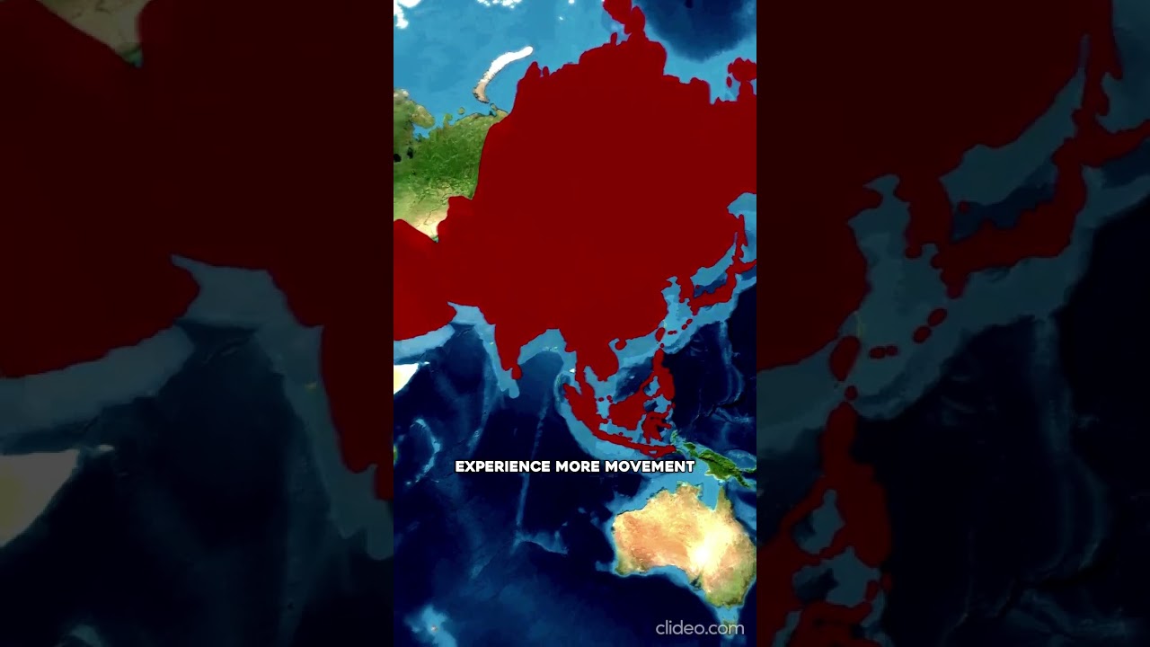 What countinent moves the fastest? #educationalshorts #fastest #continents #youtubeshort #earth