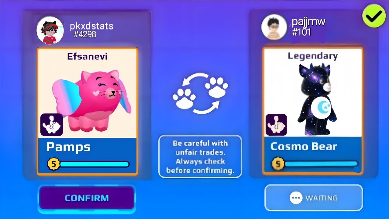 Funny moments 🤣💔 from animal trading and Cosmo Bear in PKXD ✨