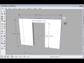 Коррекция размеров в SketchUp