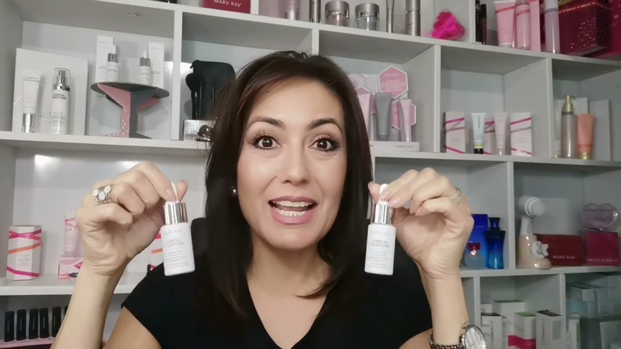 Как использовать новые усилители цвета Mary Kay Clinical Solutions.