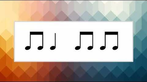 Rhythm Practice Call & Response: Quarter Note & Eighth Notes (Standard Notation with Rhythmic Sound)