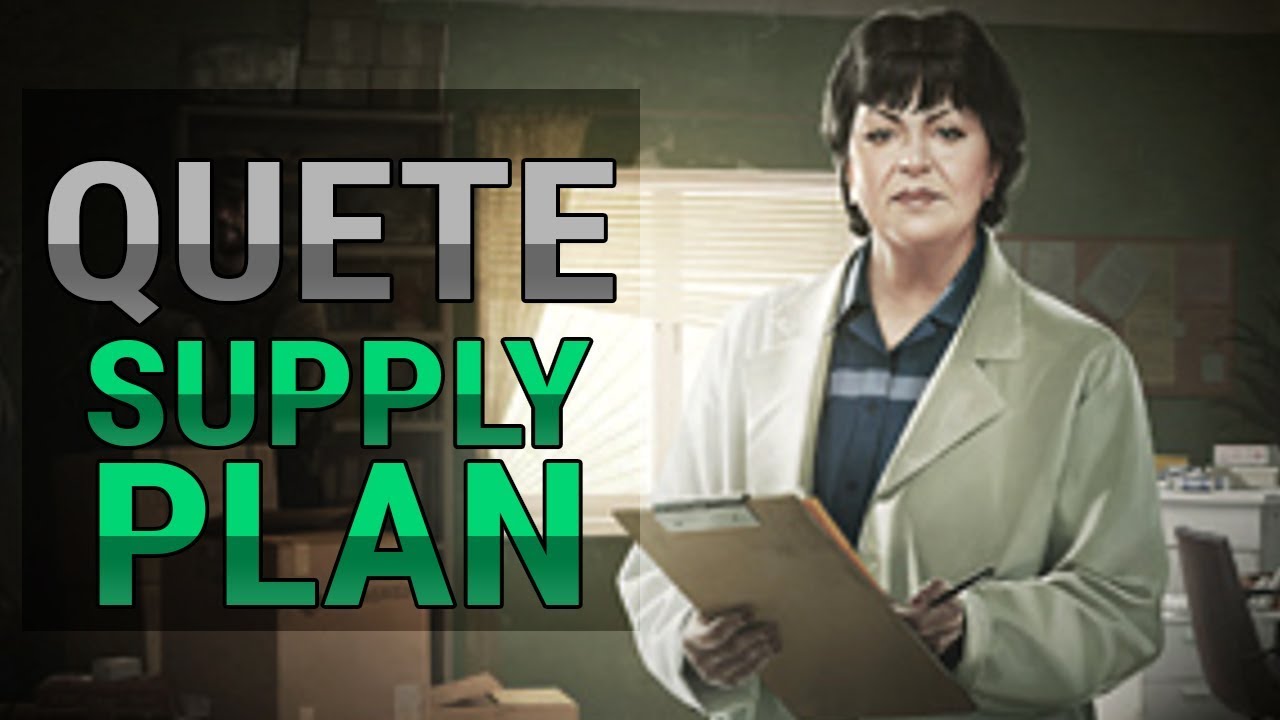 Guide Escape from Tarkov Supply Plan YouTube