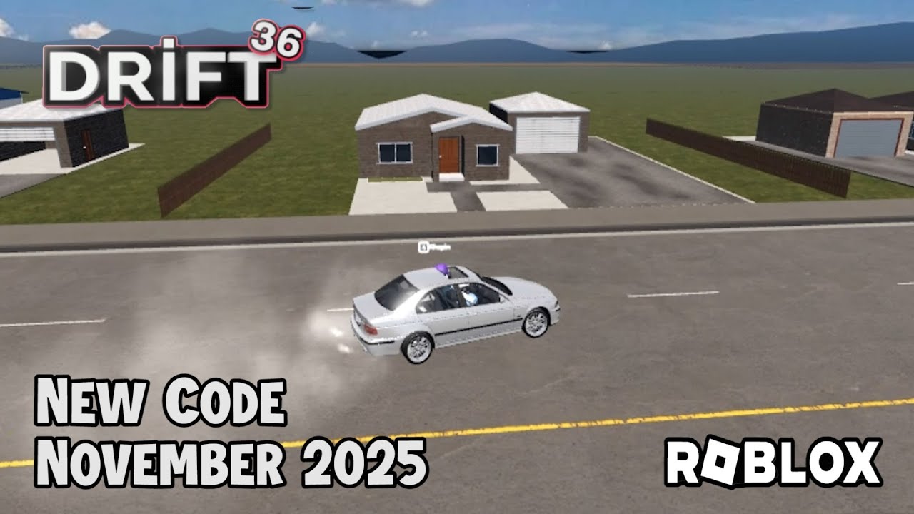 Roblox Drift 36 -New Code November 2025 - YouTube